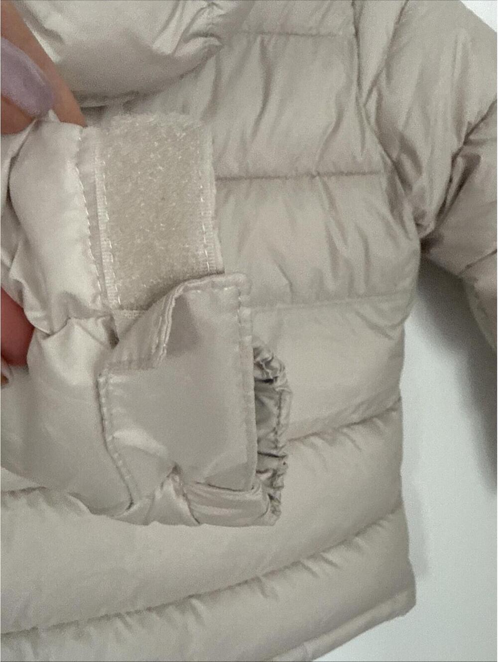 $90 Columbia Youth Size 6-7 XS Pike Lake II Hooded Omni Heat Puffer Jacket Tan - Picture 6 of 8
